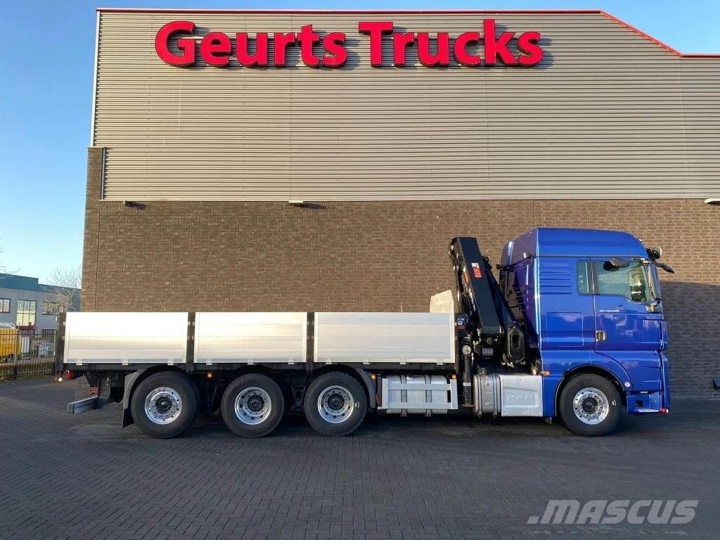 MAN TGX 35.500 8X4 TRIDEM + HIAB X-HIPRO 302 E-7 KRAAN Автокранове