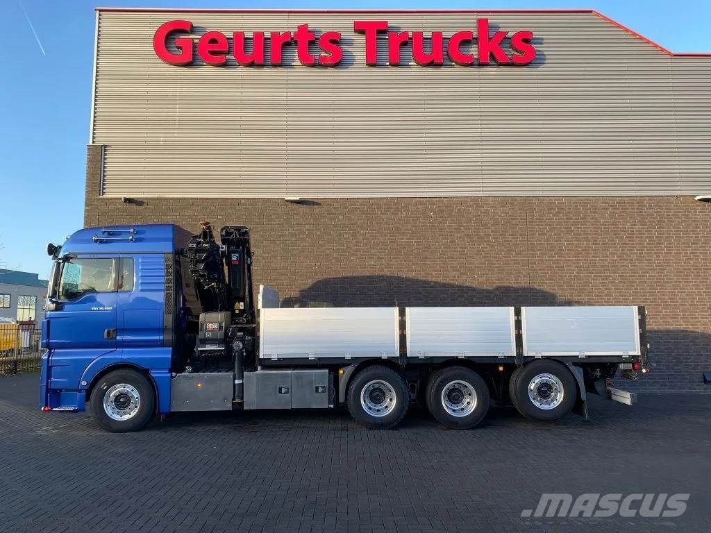 MAN TGX 35.500 8X4 TRIDEM + HIAB X-HIPRO 302 E-7 KRAAN Автокранове