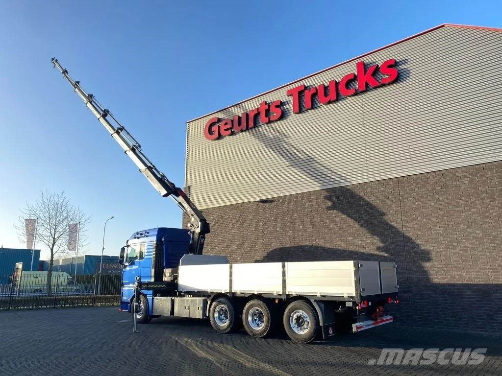 MAN TGX 35.500 8X4 TRIDEM + HIAB X-HIPRO 302 E-7 KRAAN Автокранове