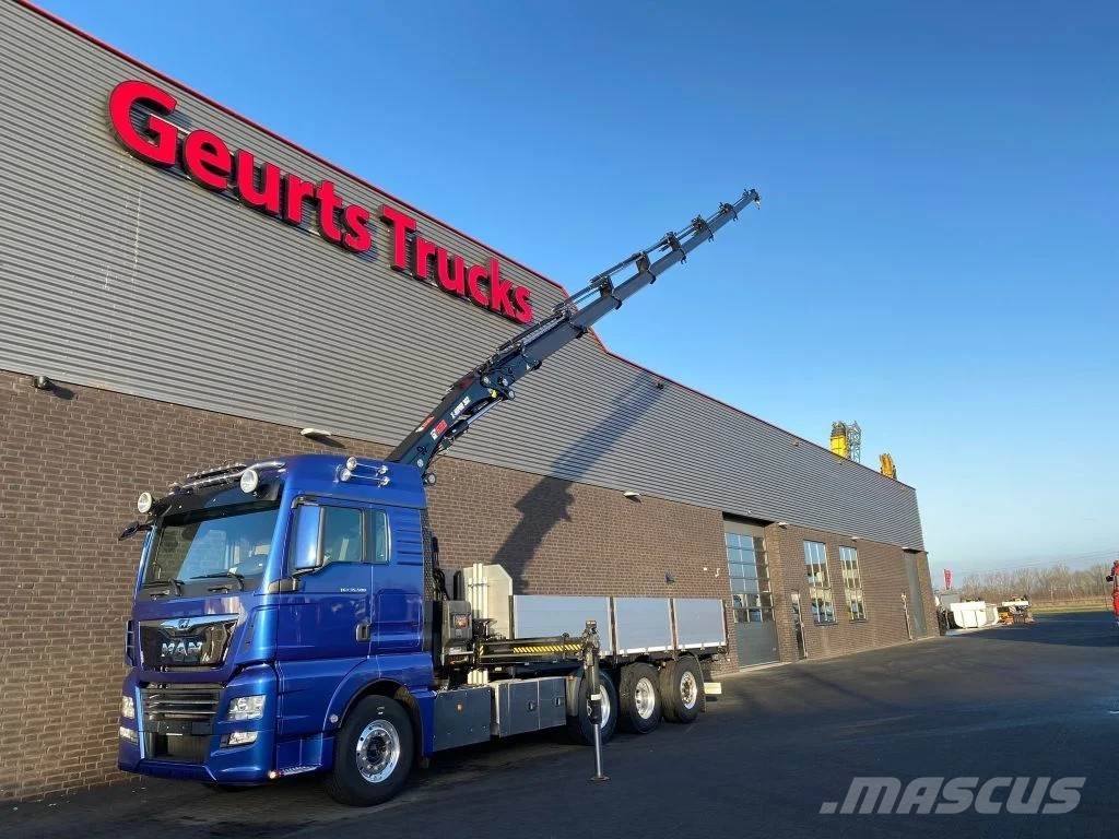 MAN TGX 35.500 8X4 TRIDEM + HIAB X-HIPRO 302 E-7 KRAAN Автокранове