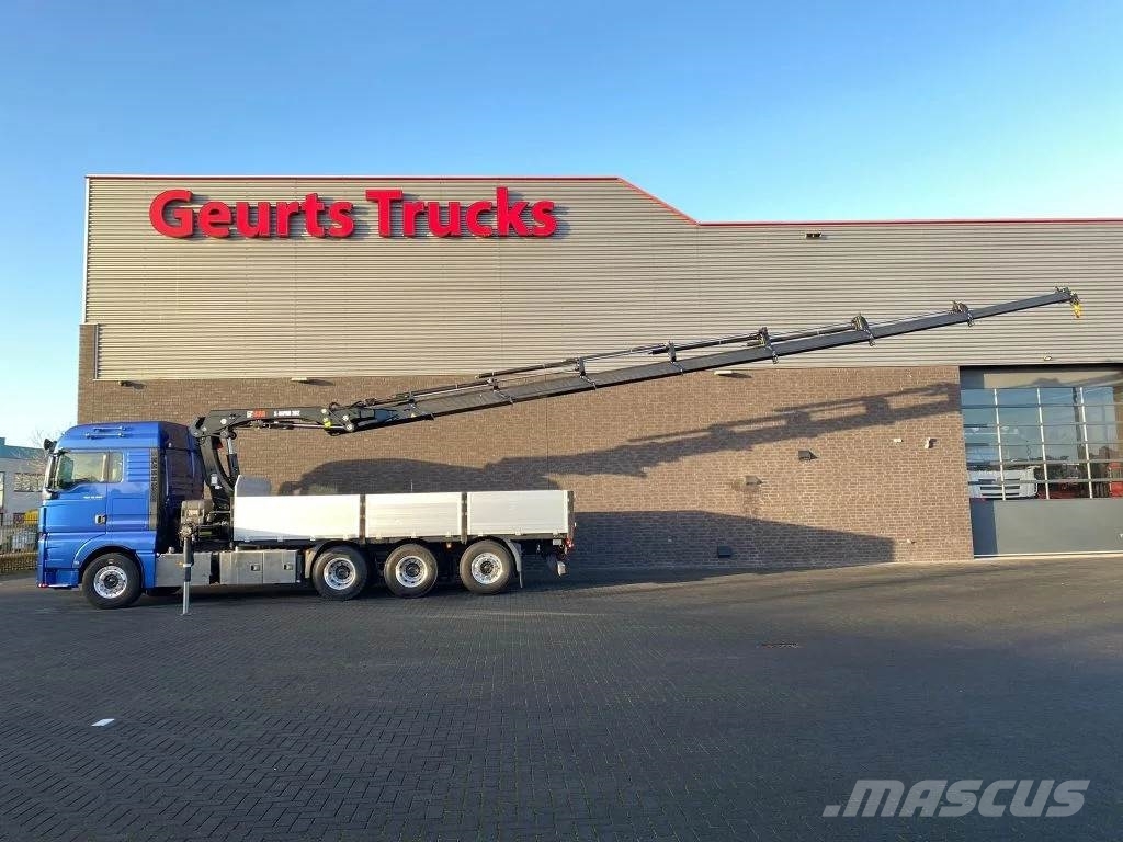 MAN TGX 35.500 8X4 TRIDEM + HIAB X-HIPRO 302 E-7 KRAAN Автокранове