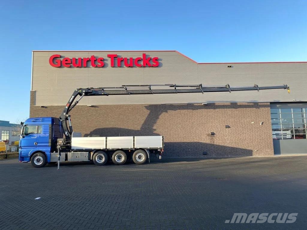 MAN TGX 35.500 8X4 TRIDEM + HIAB X-HIPRO 302 E-7 KRAAN 起重機卡車