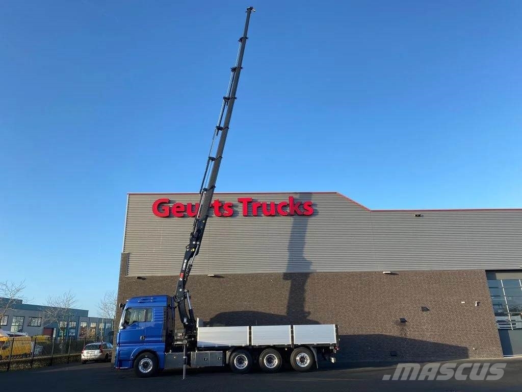 MAN TGX 35.500 8X4 TRIDEM + HIAB X-HIPRO 302 E-7 KRAAN Автокранове