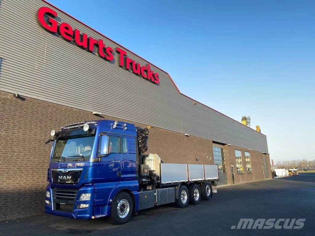 MAN TGX 35.500 8X4 TRIDEM + HIAB X-HIPRO 302 E-7 KRAAN Автокранове