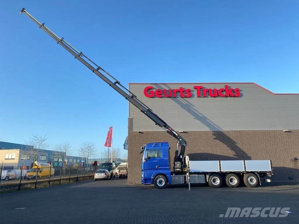 MAN TGX 35.500 8X4 TRIDEM + HIAB X-HIPRO 302 E-7 KRAAN Автокранове