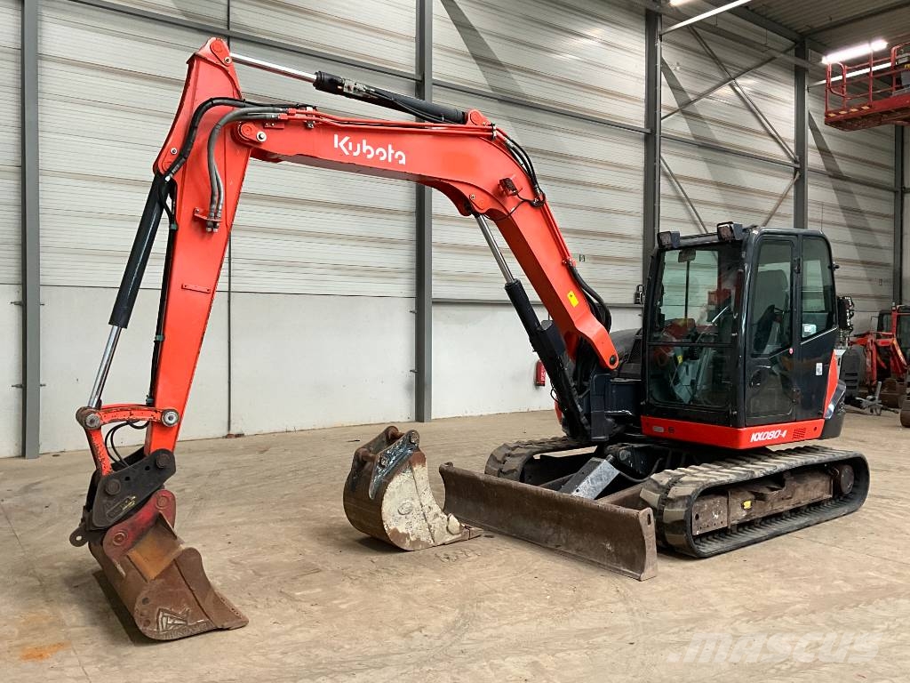Kubota KX 080-4 Midi-gravemaskiner 7t - 12t