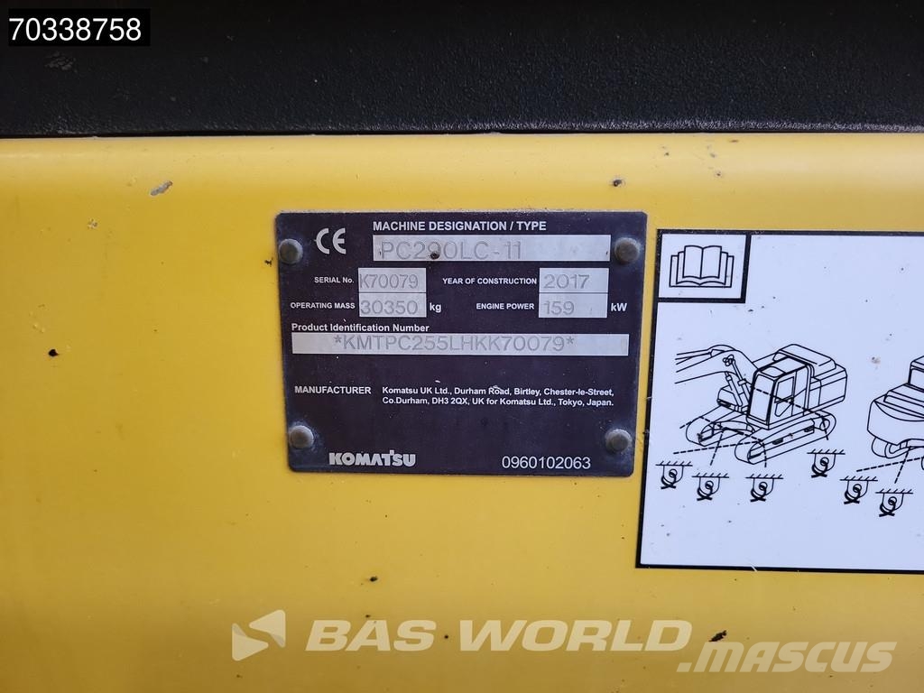 Komatsu PC290 LC-11 Bagri goseničarji