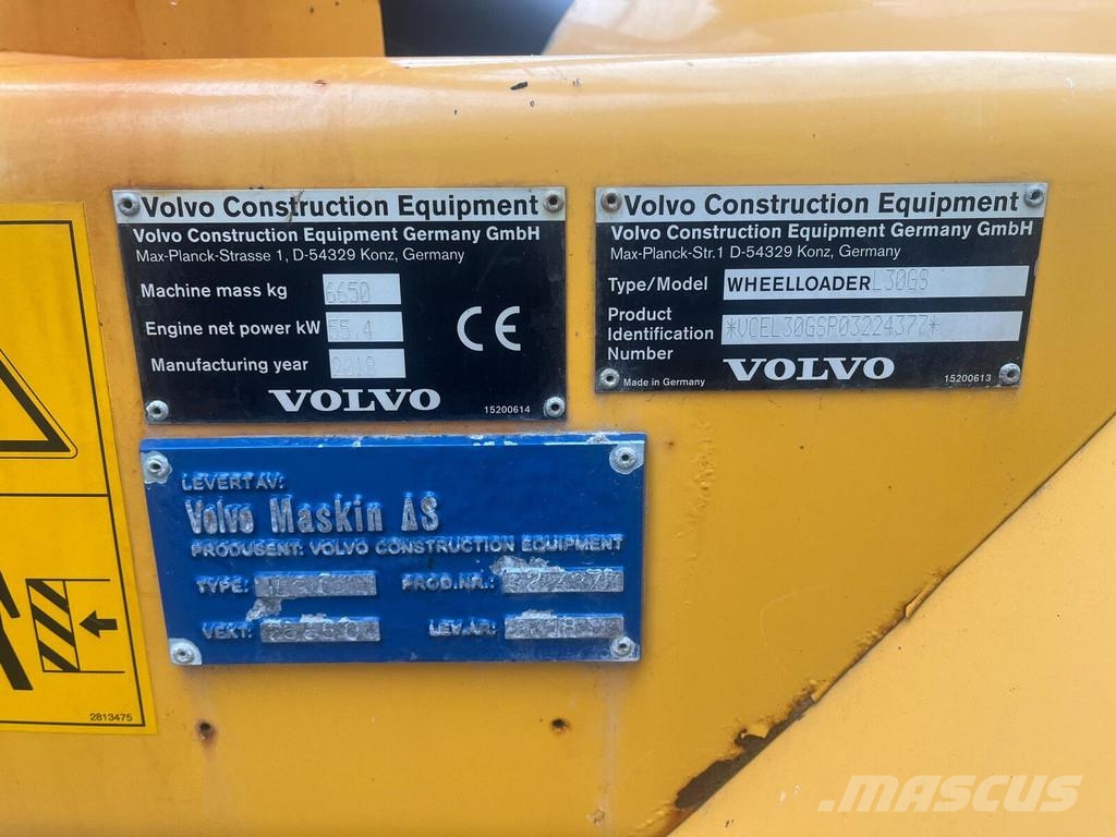 Volvo L30GS Wheel loaders
