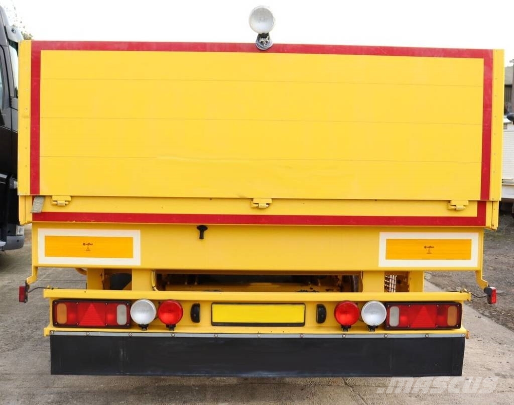  ROAD / RAIL DROPSIDE TRAILER Schienen Wartung