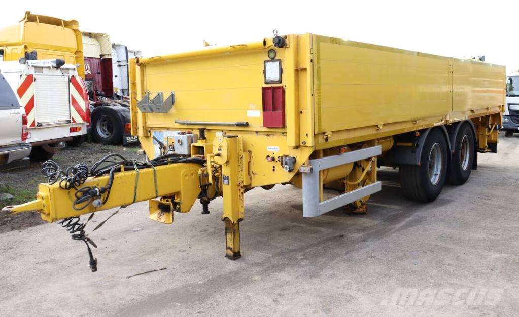  ROAD / RAIL DROPSIDE TRAILER Schienen Wartung