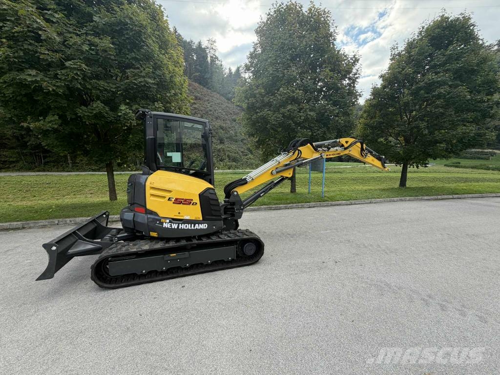 New Holland E55D حفارات صغيرة أقل من 7 طن (حفارات صغيرة)