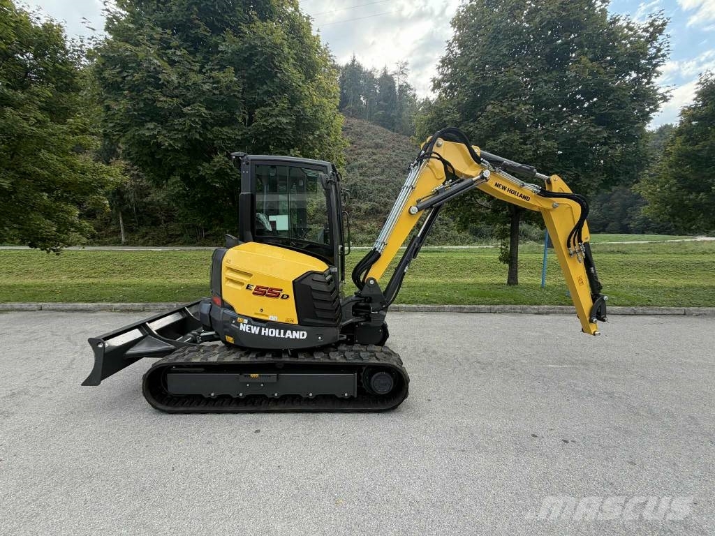 New Holland E55D حفارات صغيرة أقل من 7 طن (حفارات صغيرة)