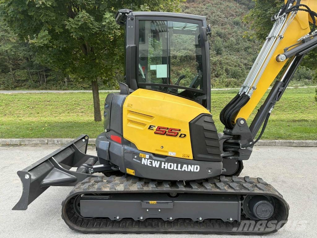 New Holland E55D حفارات صغيرة أقل من 7 طن (حفارات صغيرة)