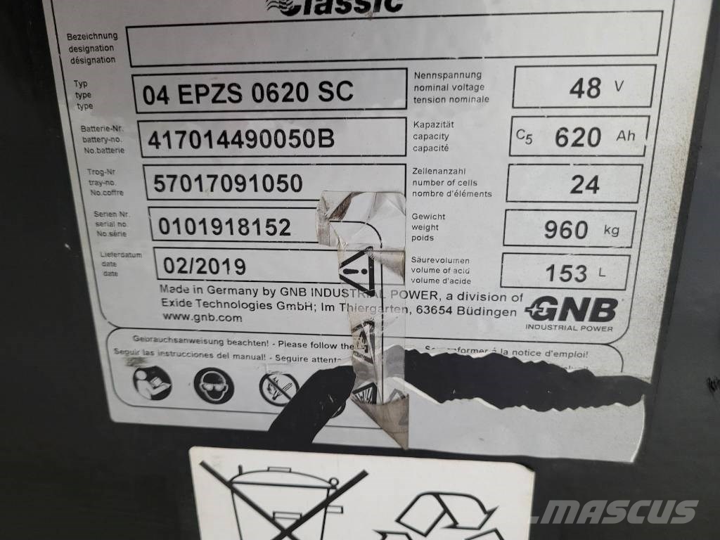 Rocla HXS20 / MYYTY ! Työntömastotrukit