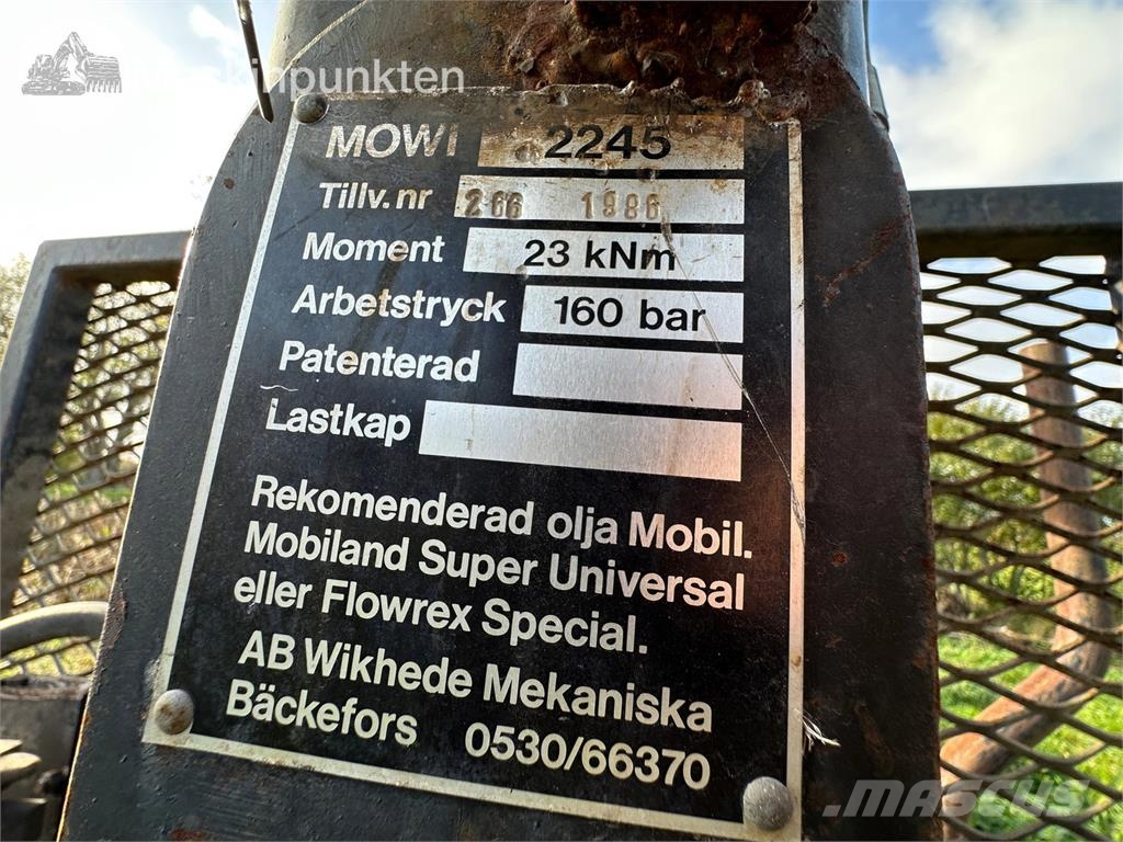 Mowi 2245 Orman römorkları