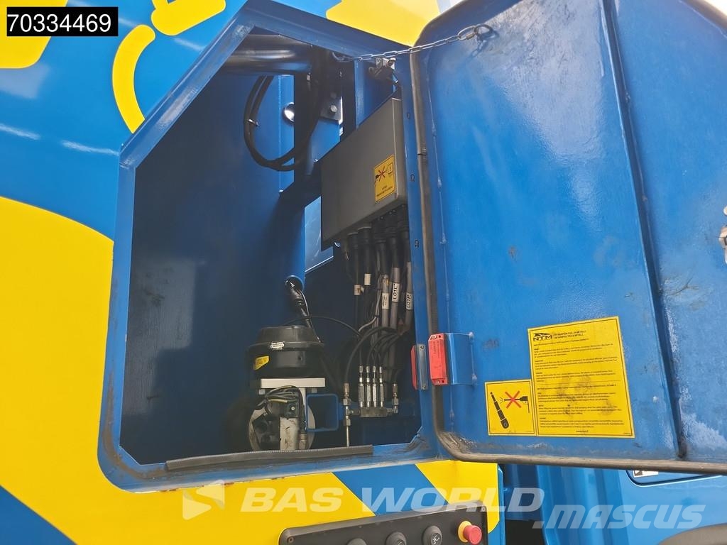 Scania P340 P 6X2 CNG ENGINE! 20m3 NTM garbage truck stee Vuilniswagens