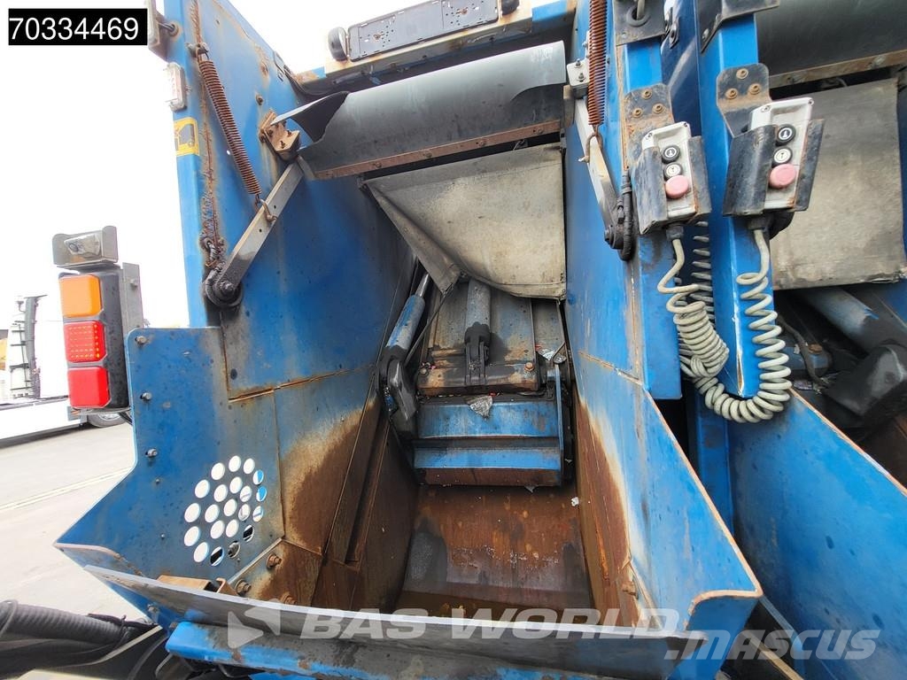 Scania P340 P 6X2 CNG ENGINE! 20m3 NTM garbage truck stee Vuilniswagens