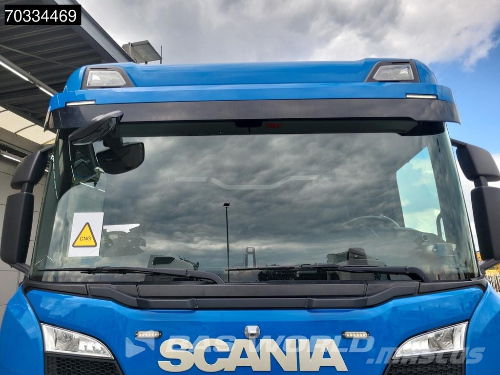 Scania P340 P 6X2 CNG ENGINE! 20m3 NTM garbage truck stee Vuilniswagens