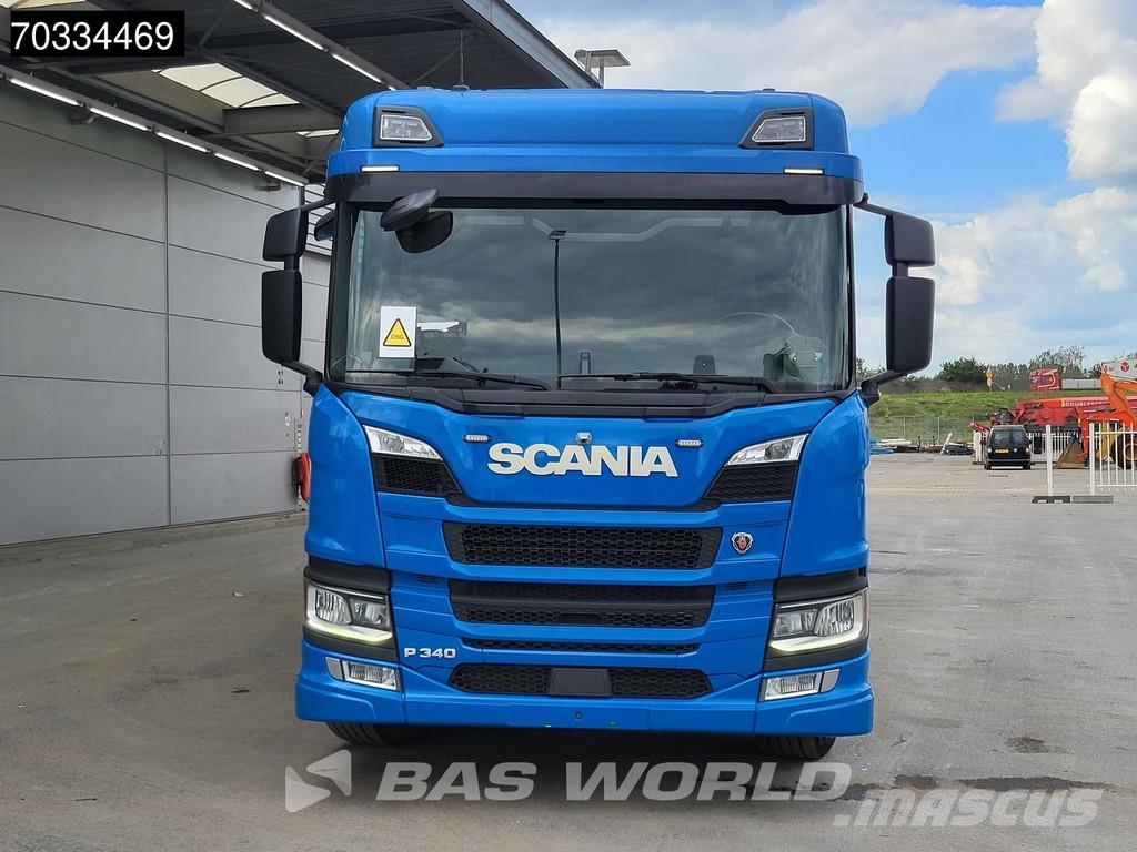 Scania P340 P 6X2 CNG ENGINE! 20m3 NTM garbage truck stee Vuilniswagens
