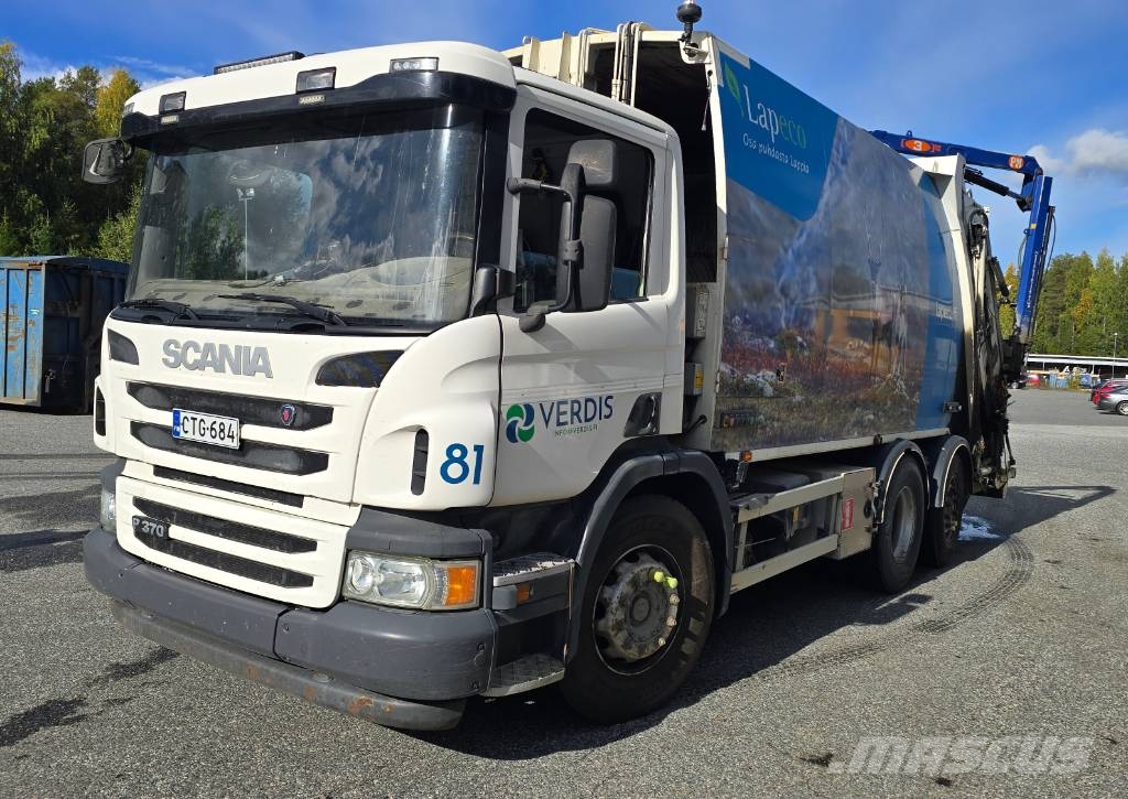 Scania P 370 شاحنات المخلفات