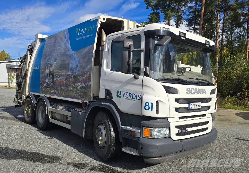 Scania P 370 شاحنات المخلفات
