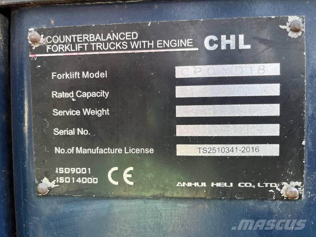 Heli CPQYD18 /CHL/ V-4069 IO Gas Stapler