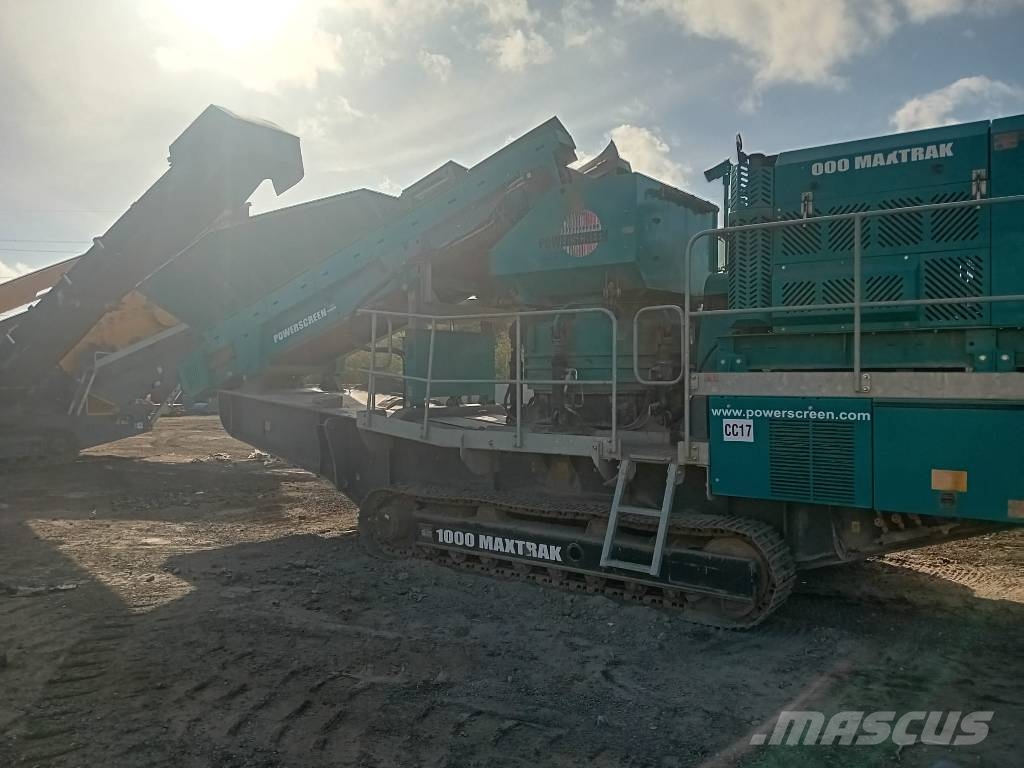 PowerScreen Maxtrak 1000 Mobile knusere