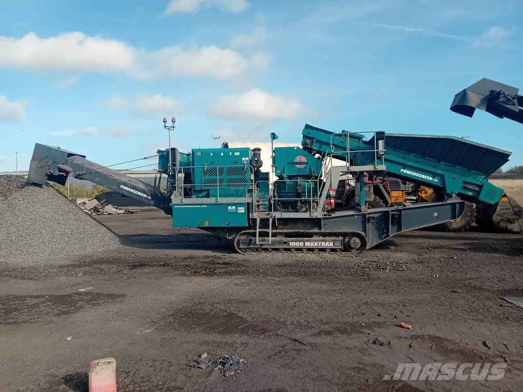 PowerScreen Maxtrak 1000 Mobile knusere