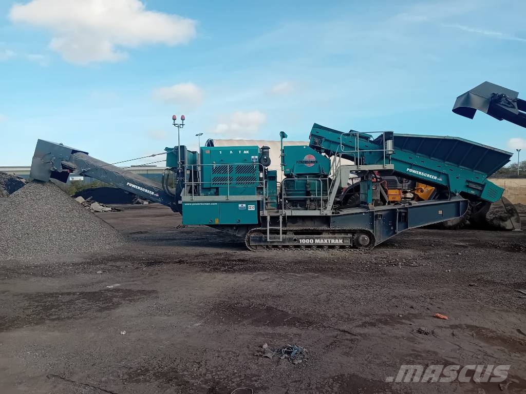 PowerScreen Maxtrak 1000 Mobile knusere