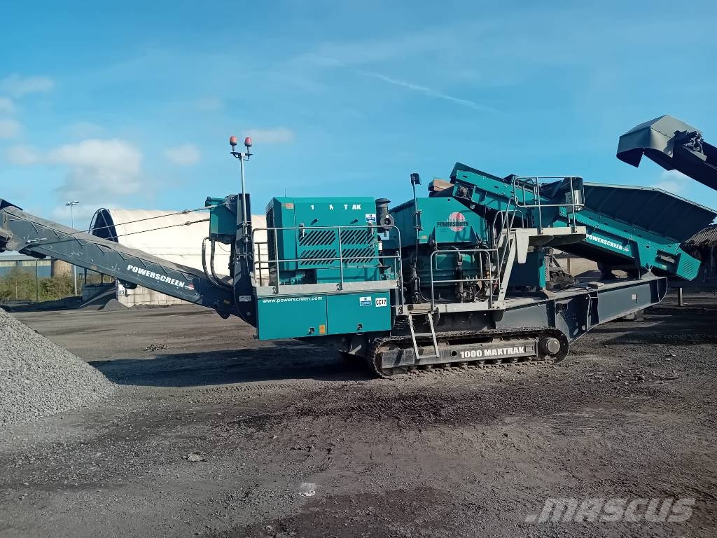 PowerScreen Maxtrak 1000 Mobile knusere