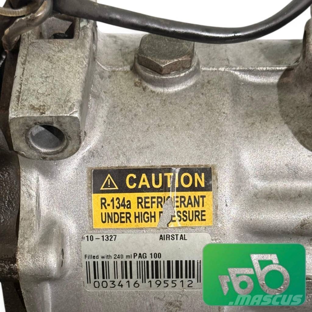 Case IH MX 170 Compressor D709A Radiator 139870A1 Air Cond Chassis and suspension