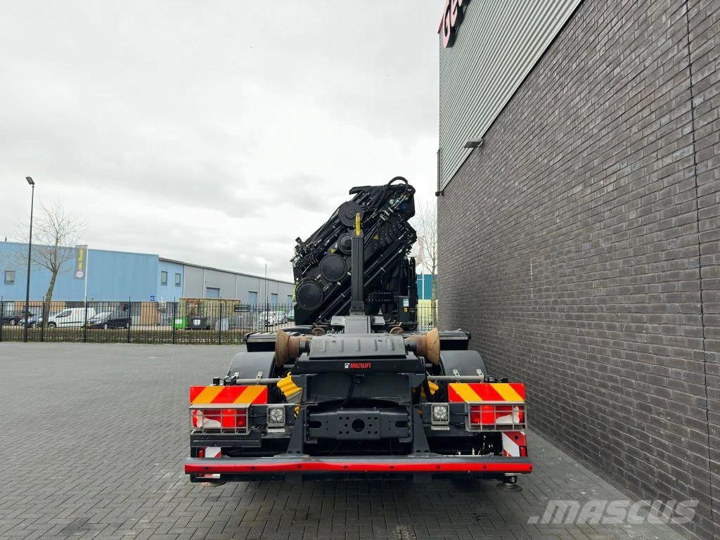 Scania P450 8X2 21 TON HAAKARM + HIAB 548 E-6 + JIB 150X- Crane trucks