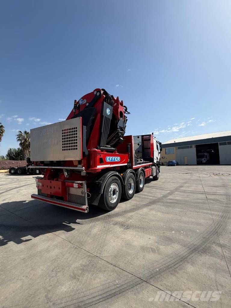 CAMIÓN RENAULT GRÚA EFFER 955 All terrain cranes