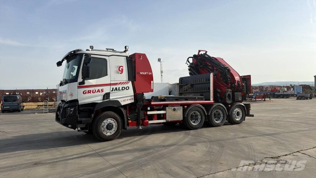 CAMIÓN RENAULT GRÚA EFFER 955 All terrain cranes