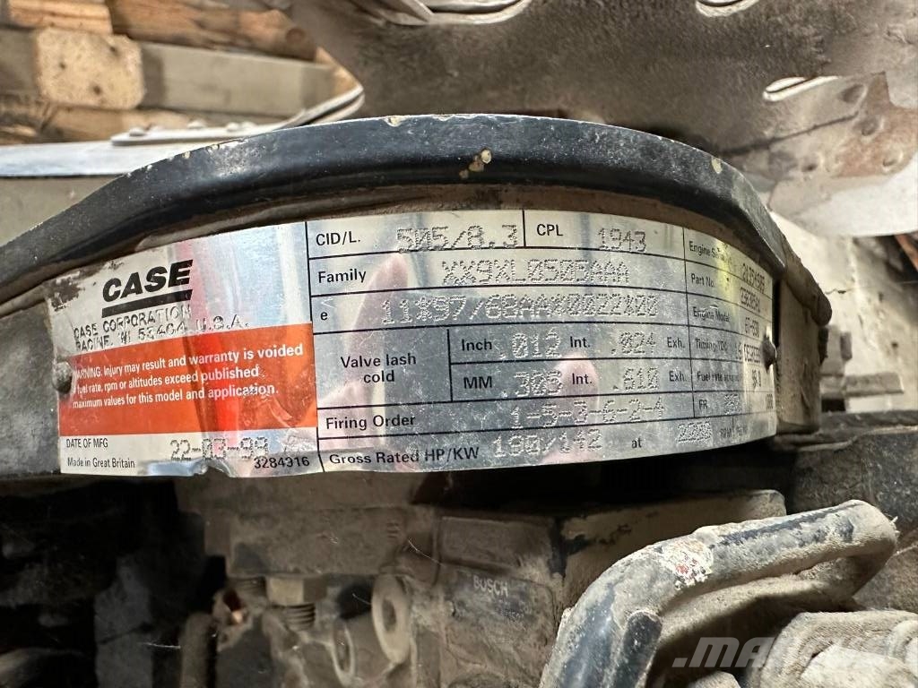 CASE ST-830 ENGINE Motores