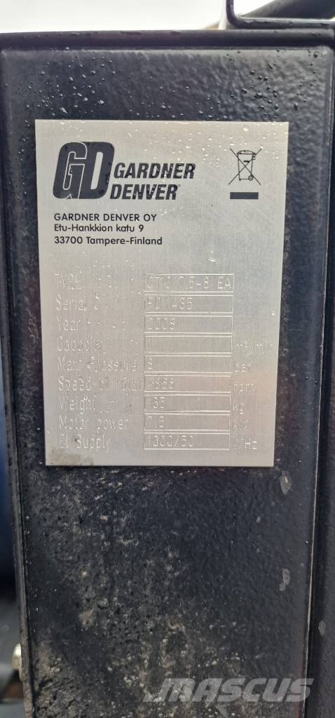 Gardner-Denver Denver Sandvik CT 16 Kaapelipulttauslaitteet