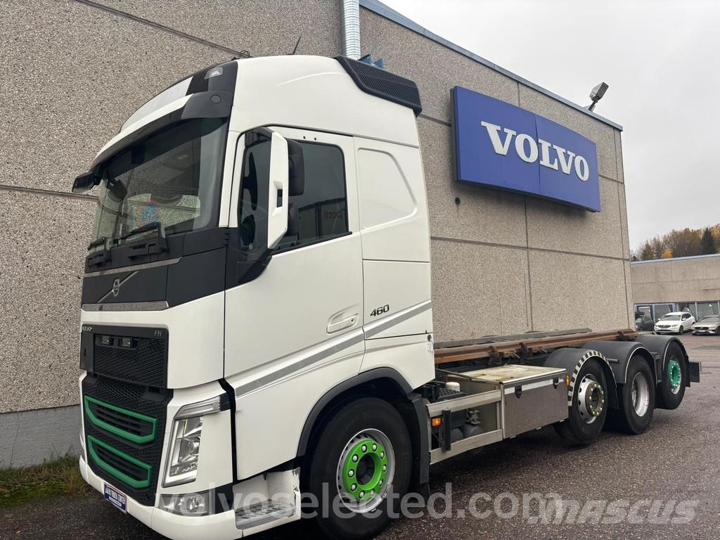 Volvo FH 460 8x2 konttiauto 2019 Containertrucks met kabelsysteem