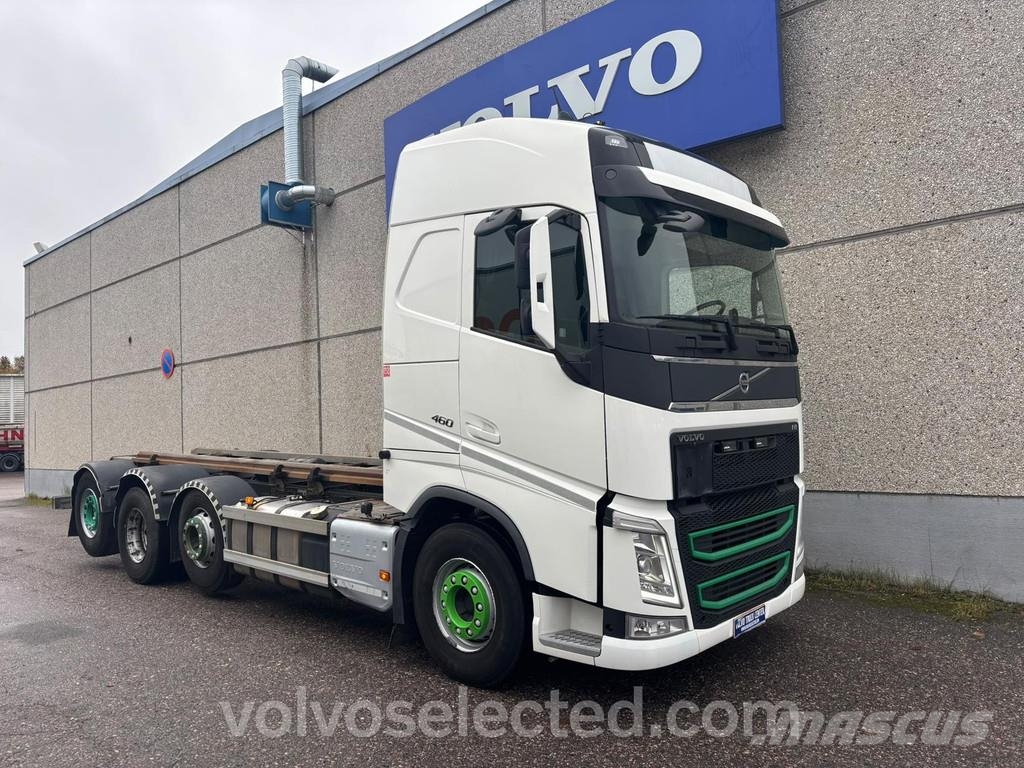 Volvo FH 460 8x2 konttiauto 2019 Containertrucks met kabelsysteem