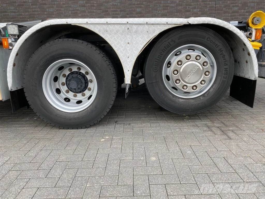 Scania R450 6X2 + PALFINGER HAAKARMSYSTEEM/ABROLLKIPPER/H Camiones elevadores de gancho