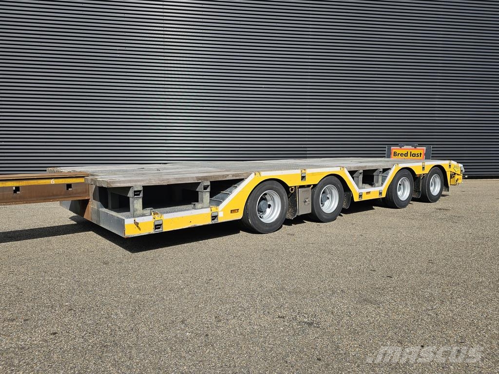 Broshuis 4AOU-16-40 / RADMULDEN / AUSZIEHBAR / 274 cm Låg lastande semi trailer