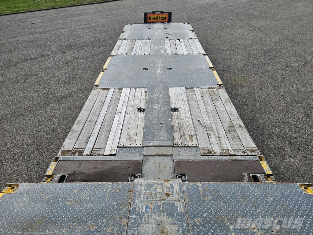 Broshuis 4AOU-16-40 / RADMULDEN / AUSZIEHBAR / 274 cm Låg lastande semi trailer