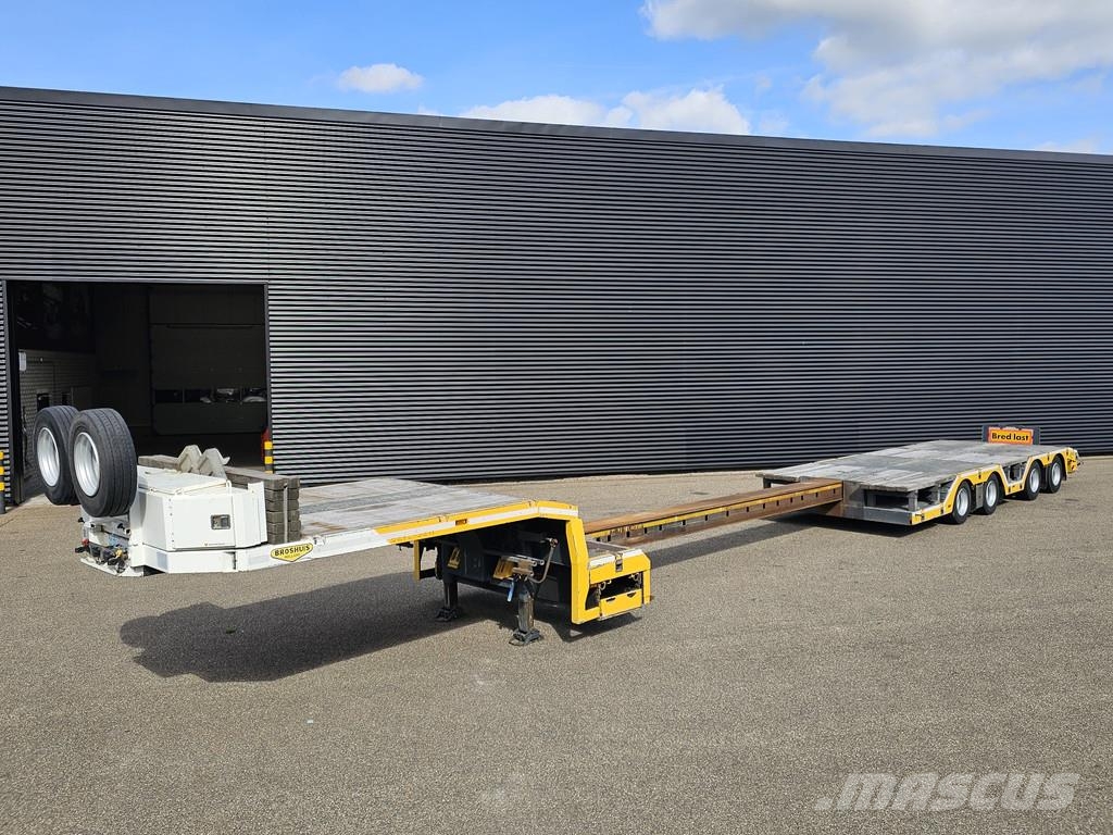 Broshuis 4AOU-16-40 / RADMULDEN / AUSZIEHBAR / 274 cm Låg lastande semi trailer