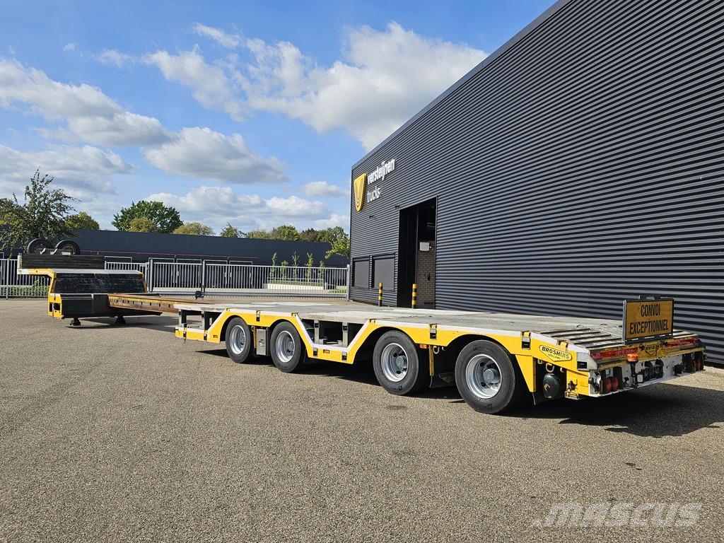 Broshuis 4AOU-16-40 / RADMULDEN / AUSZIEHBAR / 274 cm Låg lastande semi trailer