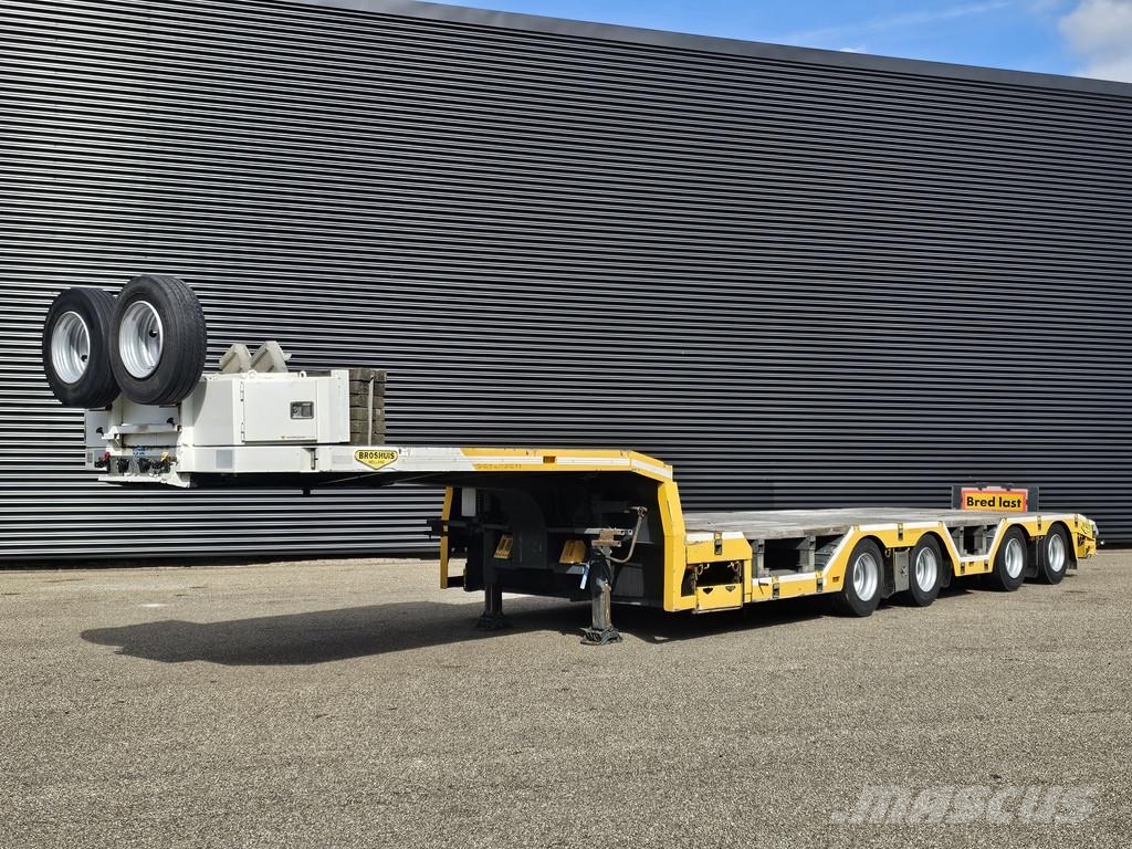 Broshuis 4AOU-16-40 / RADMULDEN / AUSZIEHBAR / 274 cm Zemie treileri