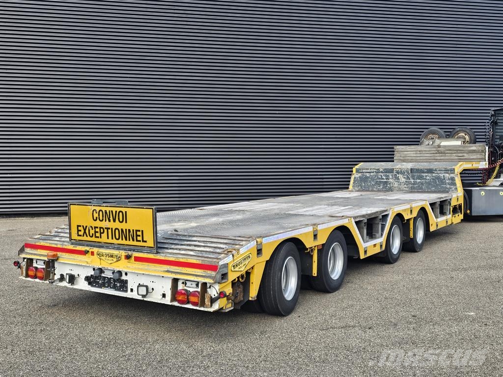 Broshuis 4AOU-16-40 / RADMULDEN / AUSZIEHBAR / 274 cm Låg lastande semi trailer