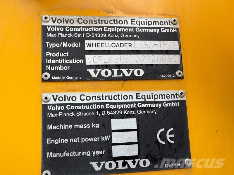 Volvo L 45 GS TPV Ostale poljoprivredne mašine