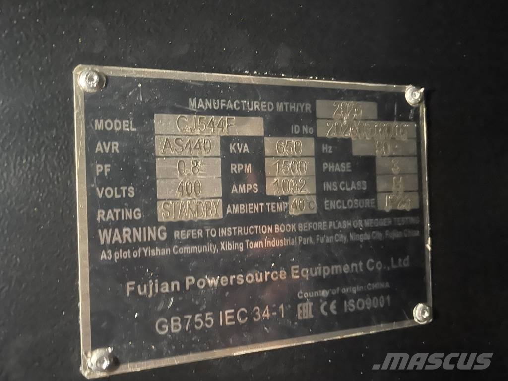 Baudouin 6M33G715/5 - 715 kVA Generator - DPX-19880 مولدات ديزل