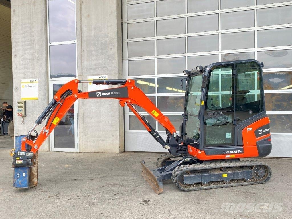 Kubota KX027-4 GL High Spec Powertilt wie U27 ミニ油圧ショベル 7t以下(ミニユンボ・ミニディガー)
