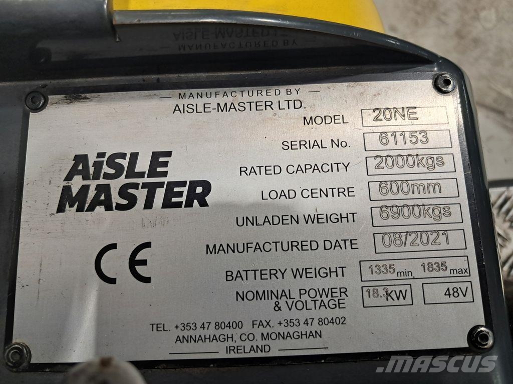 Aisle-Master 20NE Električni viličarji