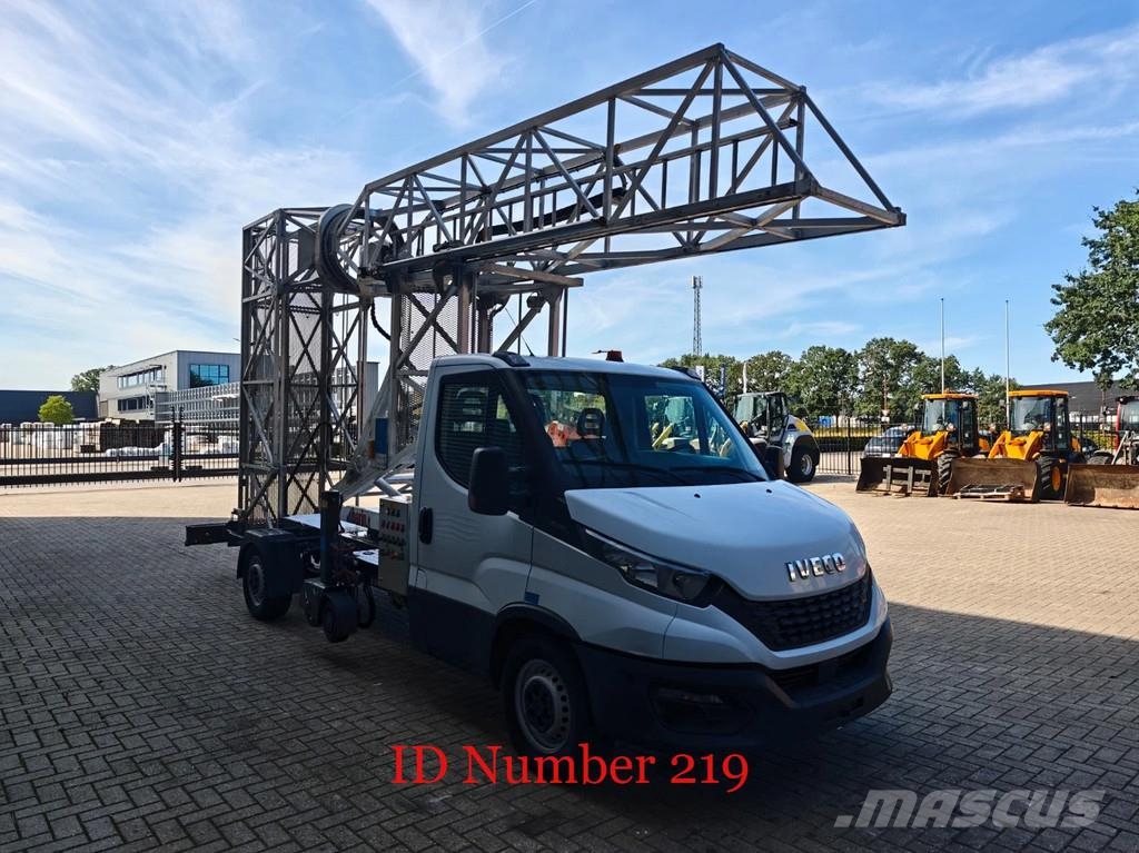 Iveco Daily 35-160 Barin ABC 60/L Bridge Control Inspect المنصات الهوائية المثبتة على شاحنة